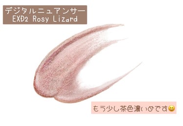 デジタルニュアンサー EXD2 Rosy Lizard/KANEBO/ジェル・クリームアイシャドウを使ったクチコミ（3枚目）