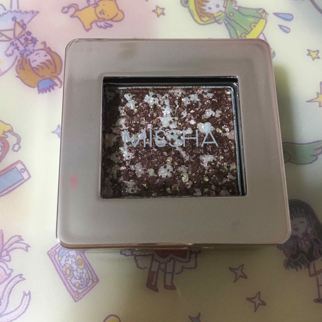 グリッタープリズム シャドウ/MISSHA/グリッターを使ったクチコミ(1枚目)