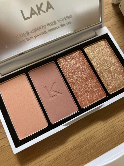 ジャストアイパレット/Laka/アイシャドウパレットを使ったクチコミ(4枚目)