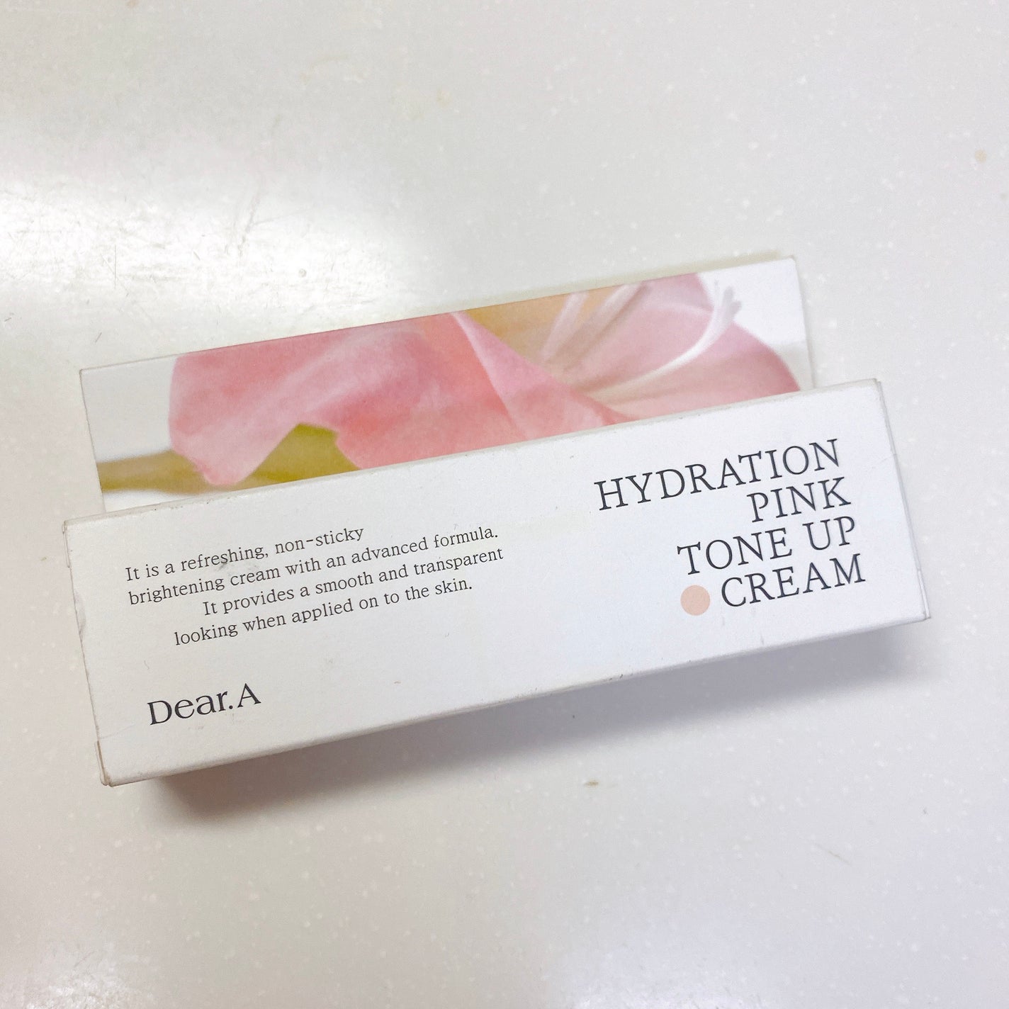 ハイドレーションピンクトーンアップクリーム/Dear.A/化粧下地を使ったクチコミ(4枚目)