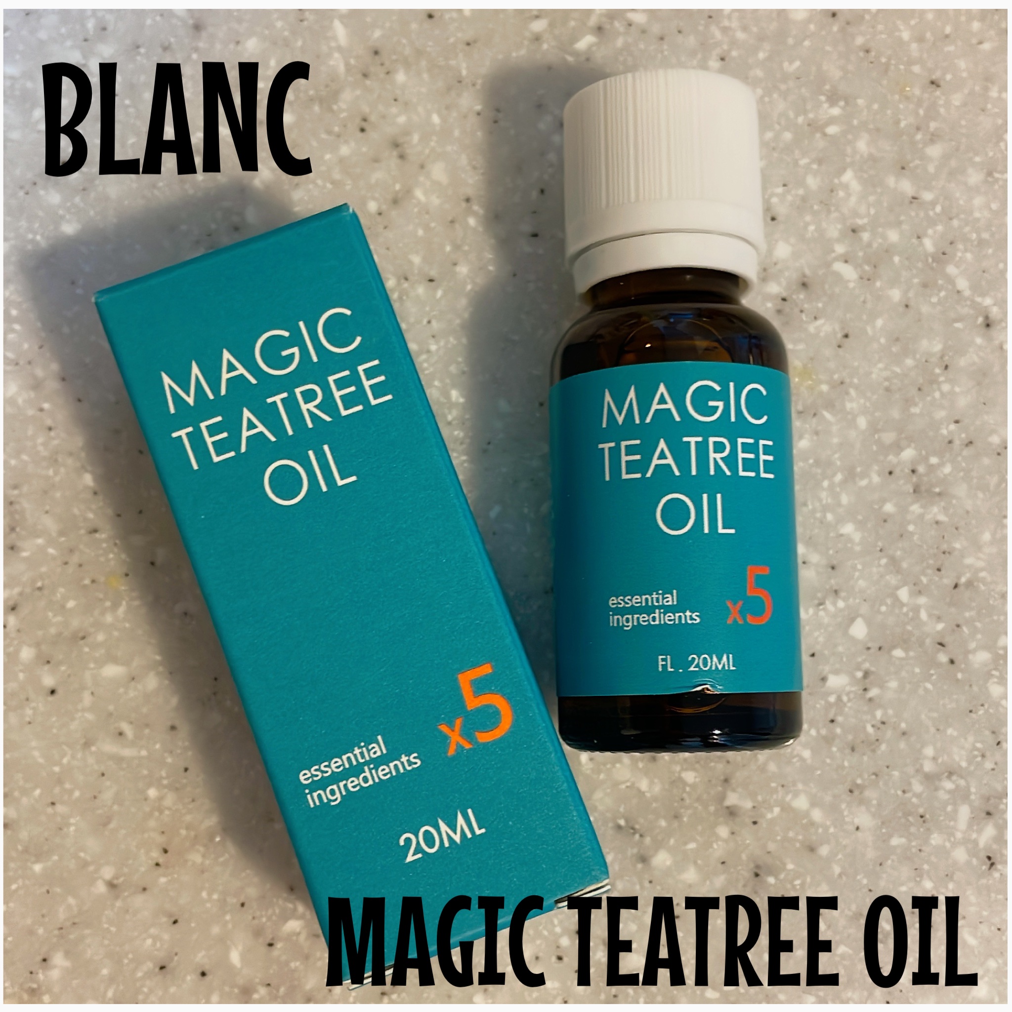 マジックティーツリーオイル/ブラン/フェイスオイルを使ったクチコミ（1枚目）