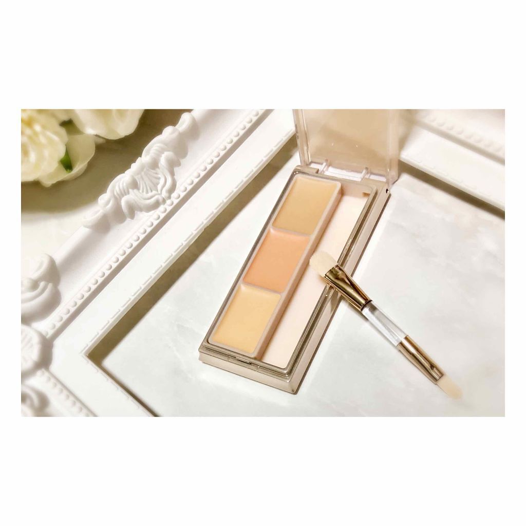 サイレントカバー コンシーラー/excel/パレットコンシーラーを使ったクチコミ(3枚目)