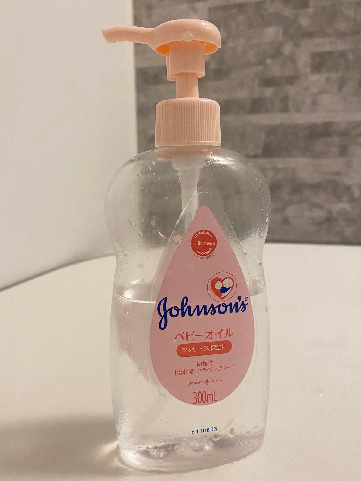 ジョンソンベビーオイル微香性/ジョンソンベビー/ボディオイルを使ったクチコミ(1枚目)