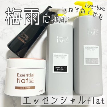 くせ・うねりメンテナンスシャンプー＆トリートメント（モイスト＆モイスト）/エッセンシャル flat/シャンプー・コンディショナーを使ったクチコミ（1枚目）