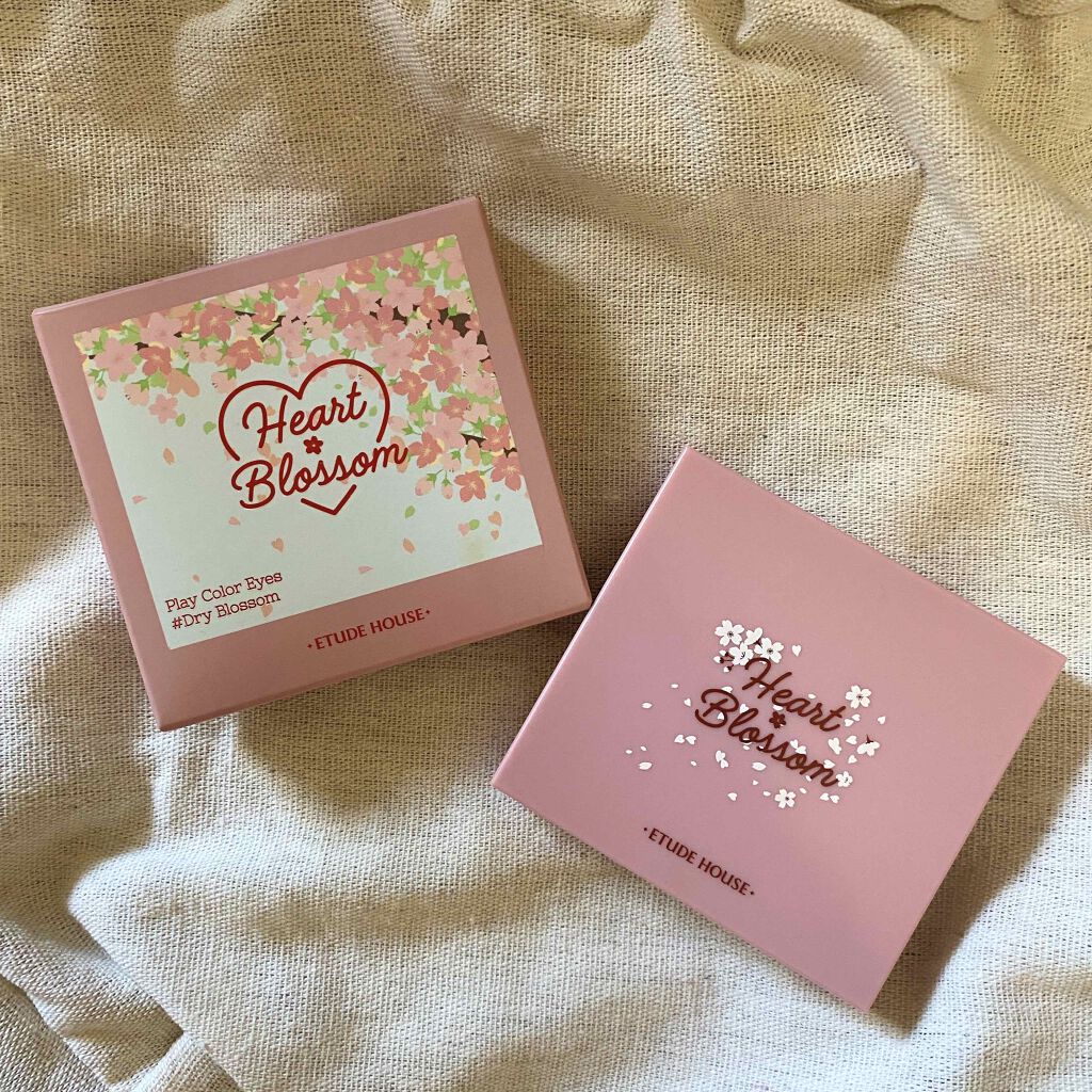 ハート プレイカラーアイズ/ETUDE/アイシャドウパレットを使ったクチコミ(1枚目)