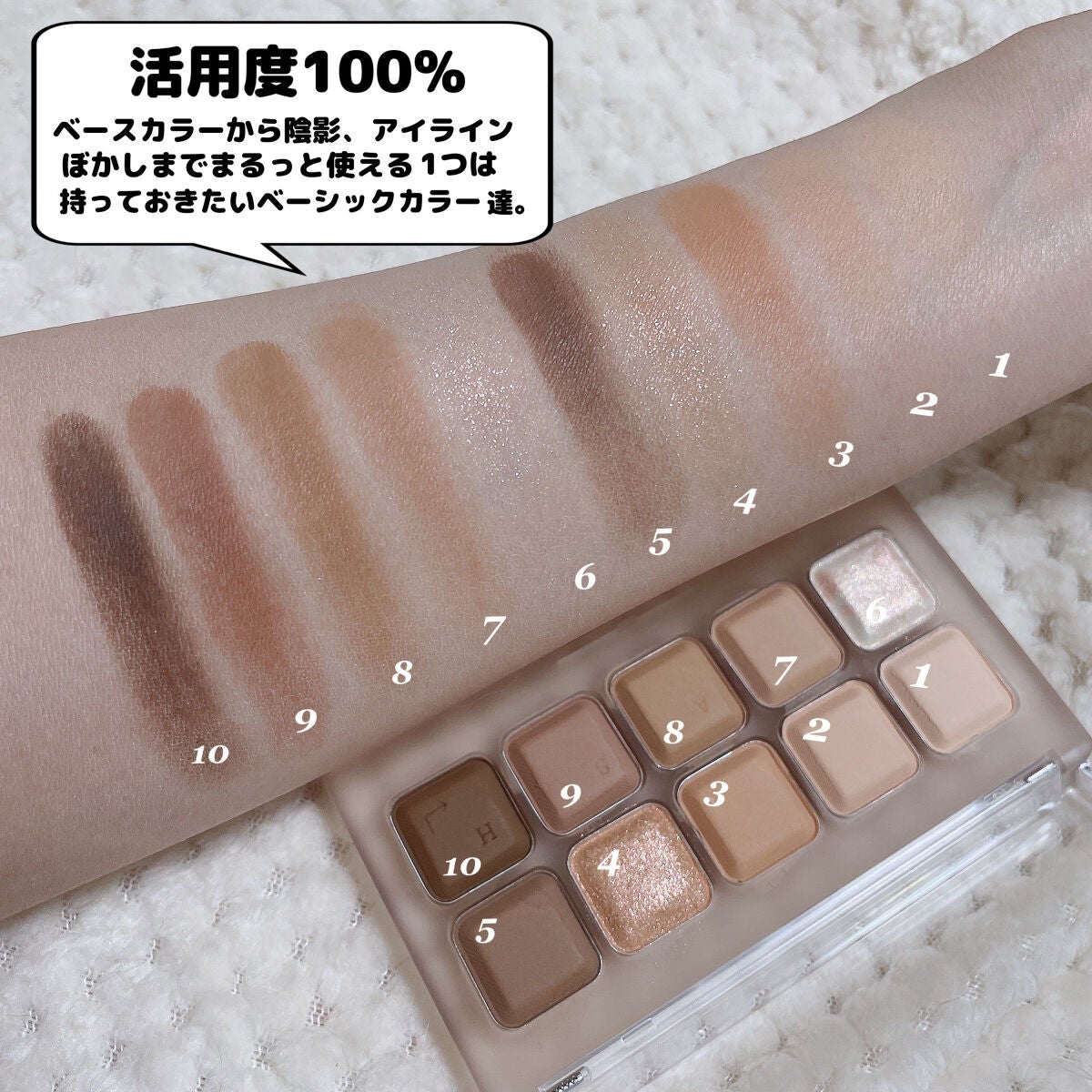 ムードキーボード/lilybyred/アイシャドウパレットを使ったクチコミ(5枚目)