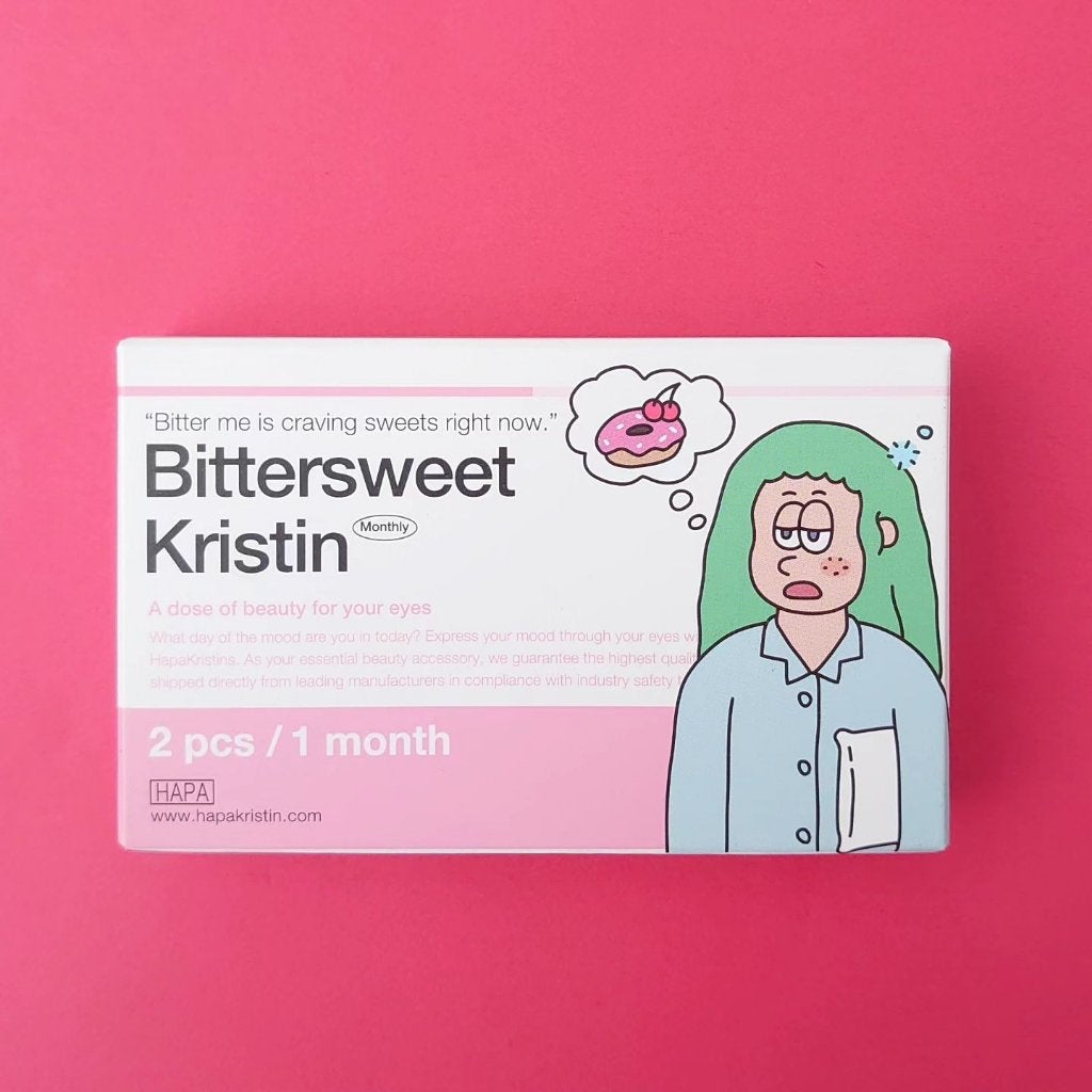 ビタースイートクリスティン/Hapa kristin/カラーコンタクトレンズを使ったクチコミ(3枚目)