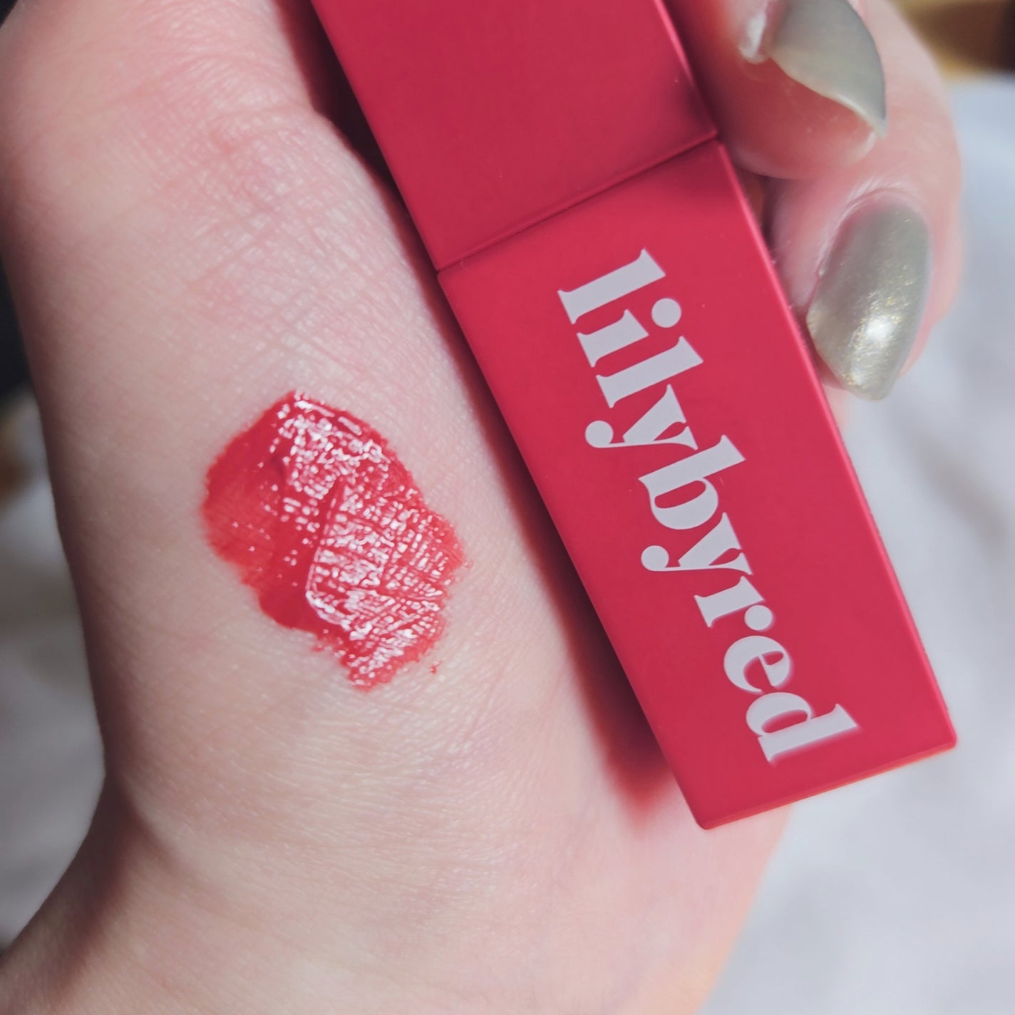 ブラッディライアー コーティングティント/lilybyred/リップティントを使ったクチコミ(3枚目)