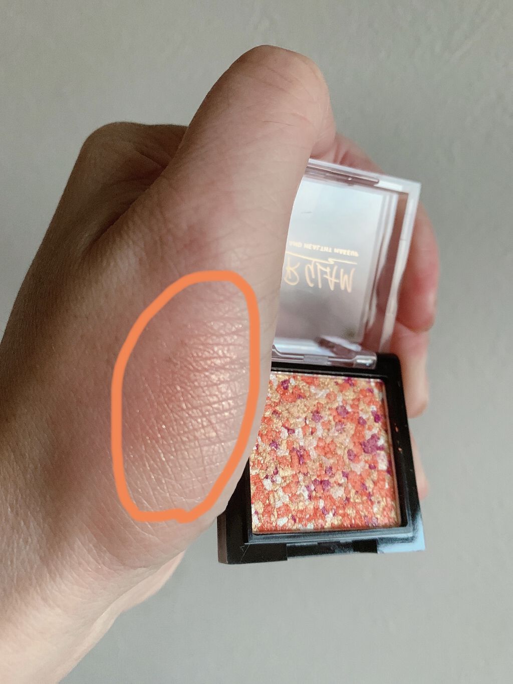 UR GLAM　MARBLE EYESHADOW/U R GLAM/単色アイシャドウを使ったクチコミ（3枚目）