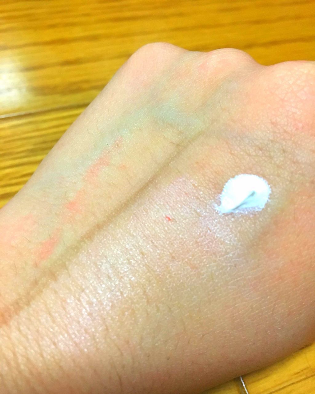 メーキャップ ベース クリーム/ちふれ/化粧下地を使ったクチコミ（2枚目）