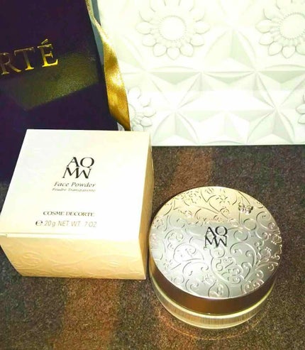 AQ MW フェイスパウダー/DECORTÉ/ルースパウダーを使ったクチコミ(1枚目)