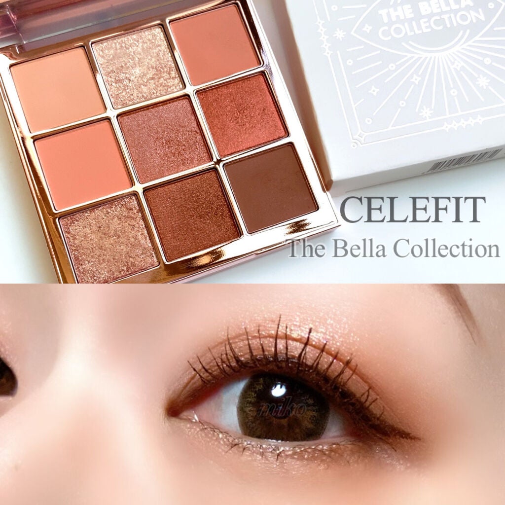 The Bella collection eyeshadow palette/CELEFIT/アイシャドウパレットを使ったクチコミ(1枚目)