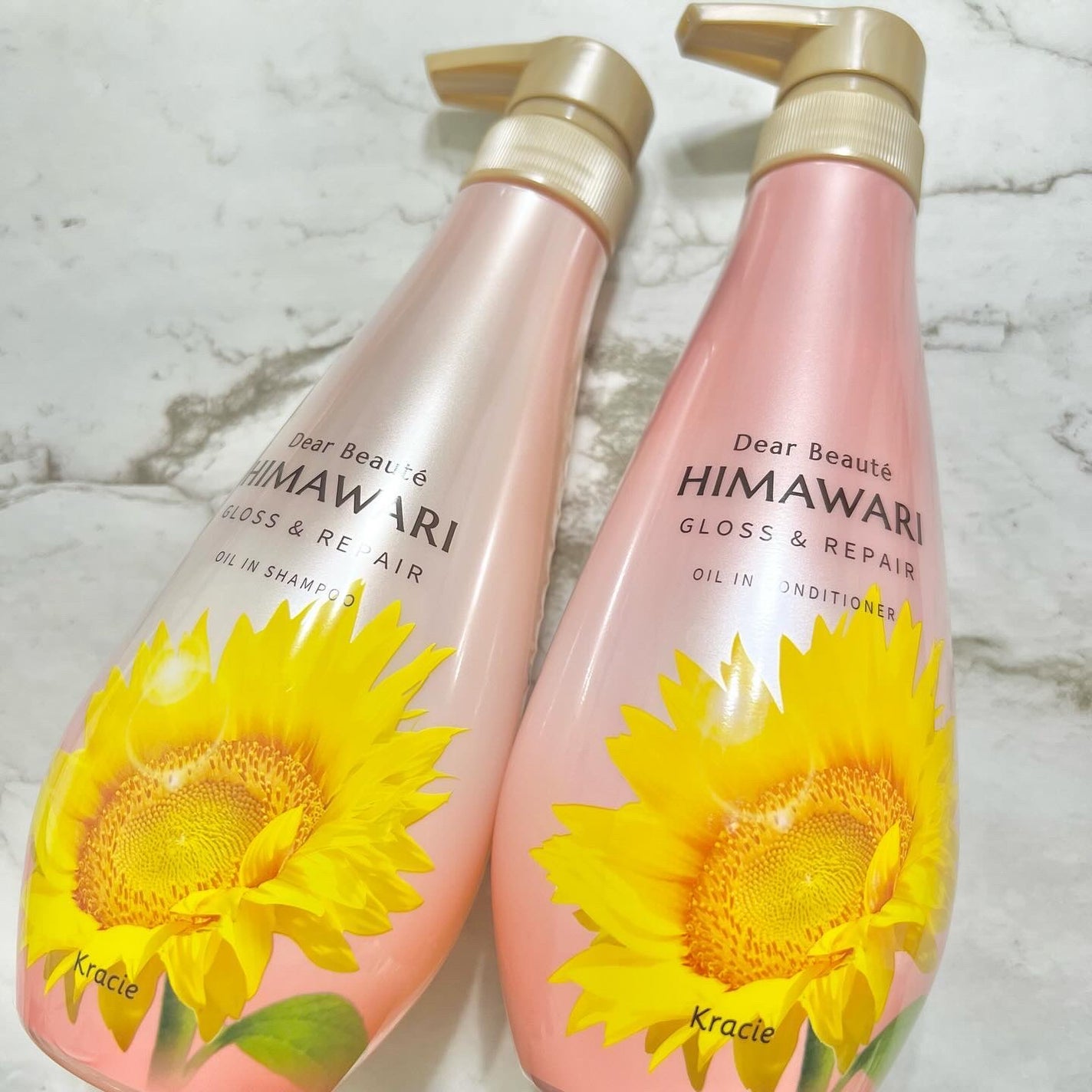 オイルインシャンプー/オイルインコンディショナー (グロス&リペア)/ディアボーテ/市販シャンプーを使ったクチコミ(1枚目)