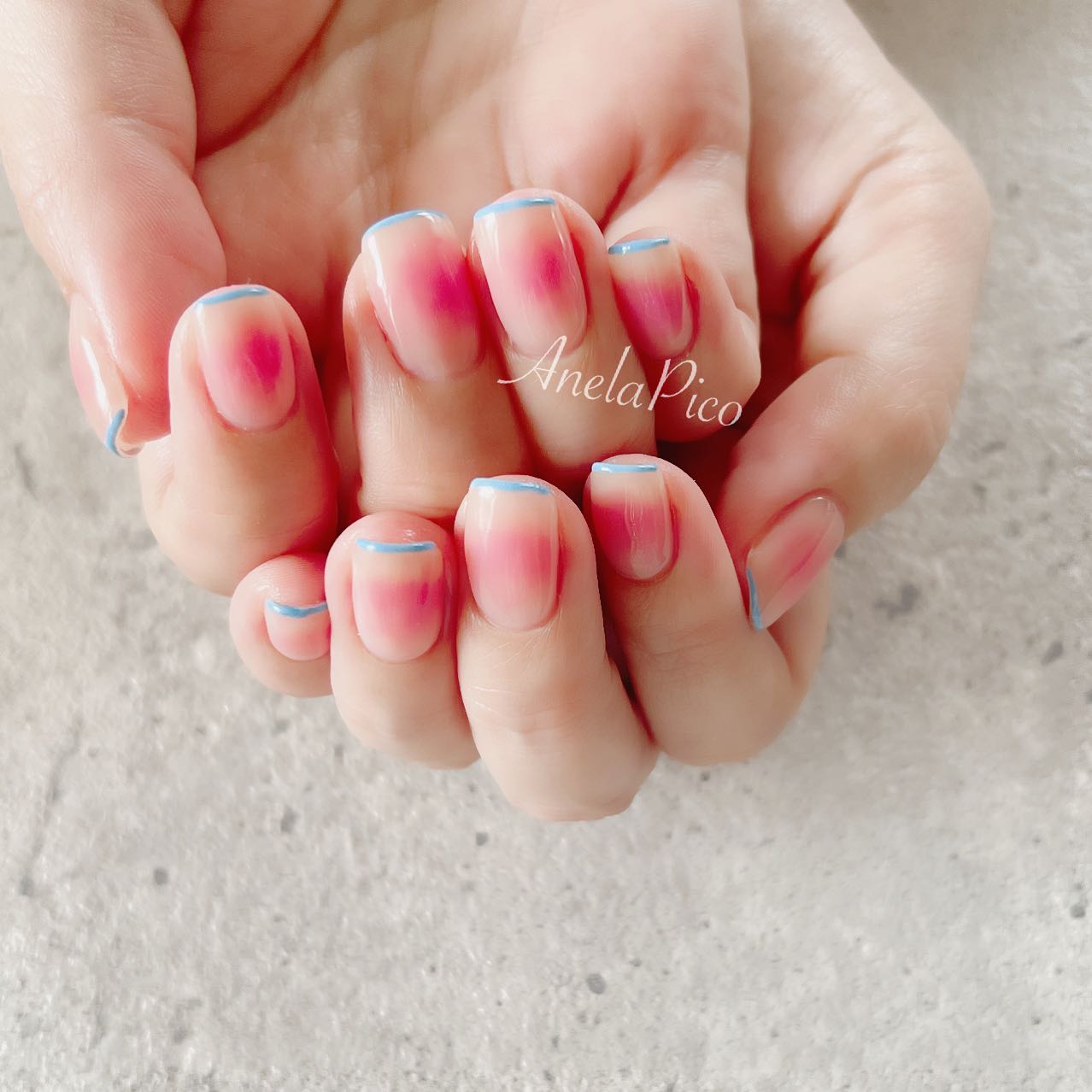 #ネイル,#純国産ジェルネイル,#ジェルネイル,#春ネイル,#チークネイルのネイルデザイン