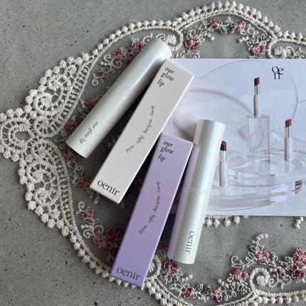 アワーグロウリップ/oenir/口紅を使ったクチコミ(2枚目)