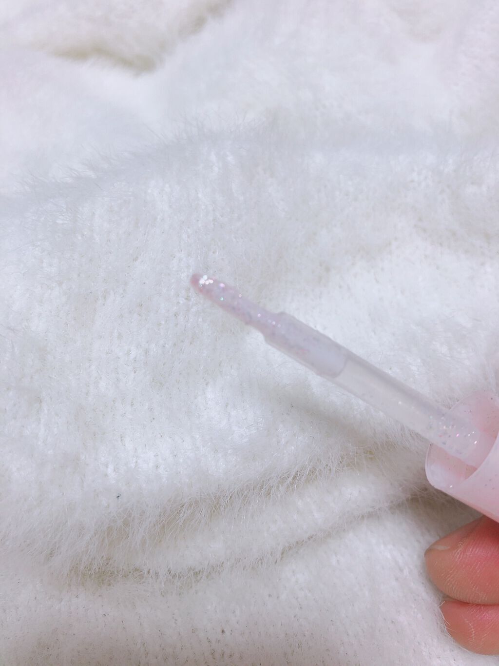 シュガー トゥインクル リキッド グリッター/PERIPERA/グリッターを使ったクチコミ(2枚目)