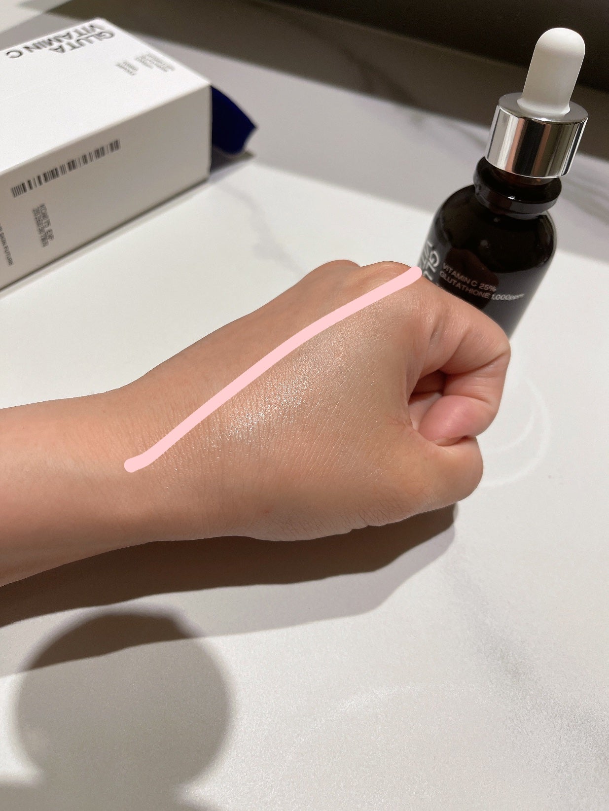 グルタ ビタミンC トーニング アンプル/IOPE/美容液を使ったクチコミ(4枚目)