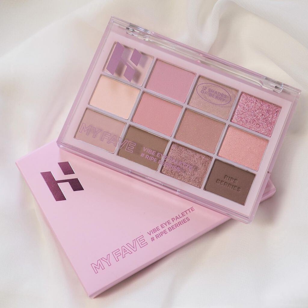 マイフェイブバイブアイパレット/HOLIKA HOLIKA/アイシャドウパレットを使ったクチコミ(7枚目)