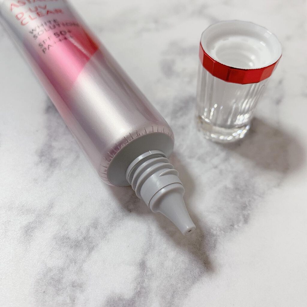 D-UVクリア ホワイトソリューション/アスタリフト/日焼け止めクリームを使ったクチコミ（3枚目）