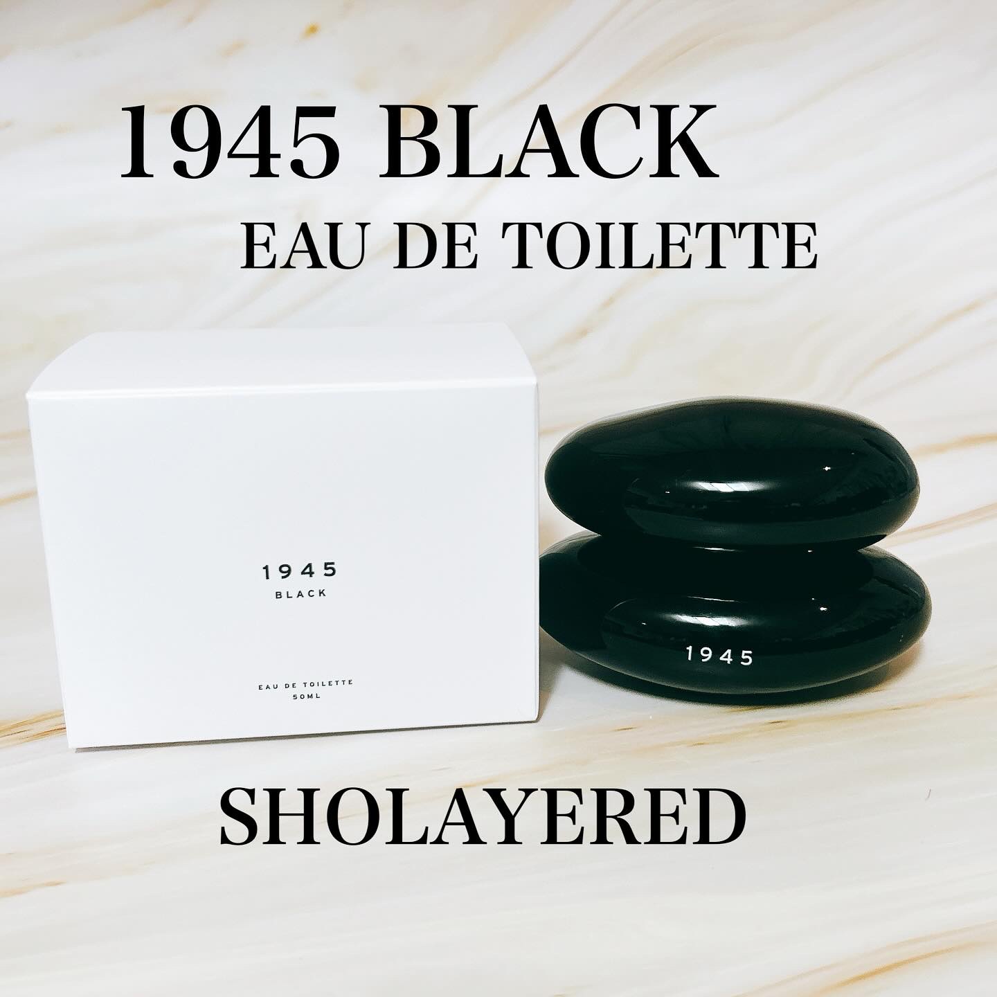 1945 オードトワレ BLACK/SHOLAYERED/香水(その他)を使ったクチコミ（1枚目）