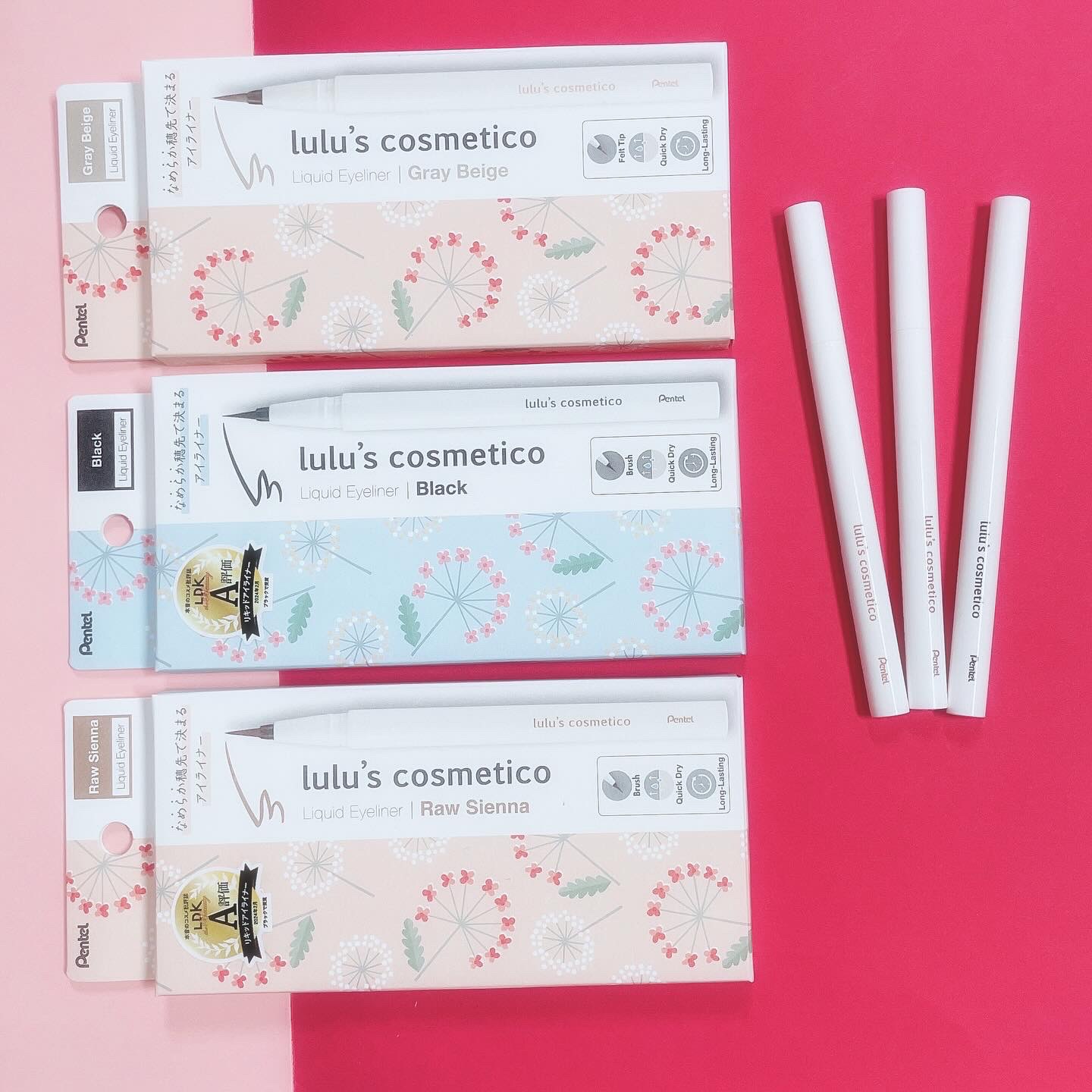 リキッドアイライナー/ルルズコスメティコ/リキッドアイライナーを使ったクチコミ（1枚目）