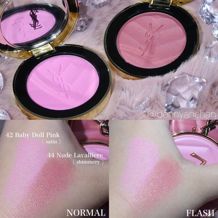 YSL メイクミーブラッシュ パウダー/YVES SAINT LAURENT BEAUTE/パウダーチークを使ったクチコミ(4枚目)