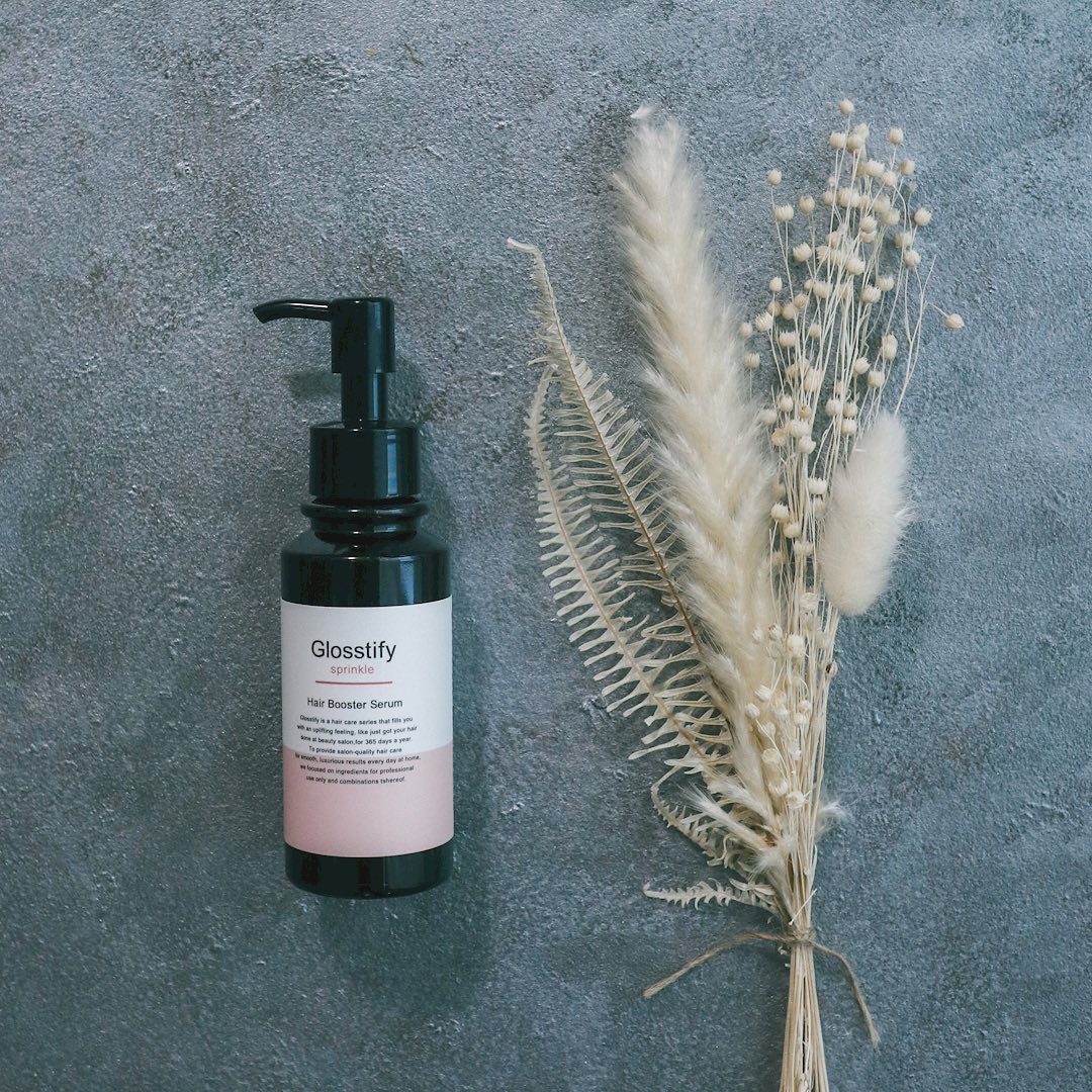 Sprinkle/Glosstify/洗い流すヘアトリートメントを使ったクチコミ（2枚目）