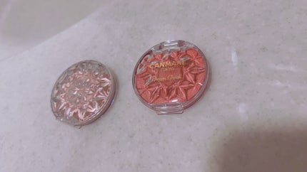 クリームチーク(パールタイプ)/キャンメイク/ジェル・クリームチークを使ったクチコミ(4枚目)