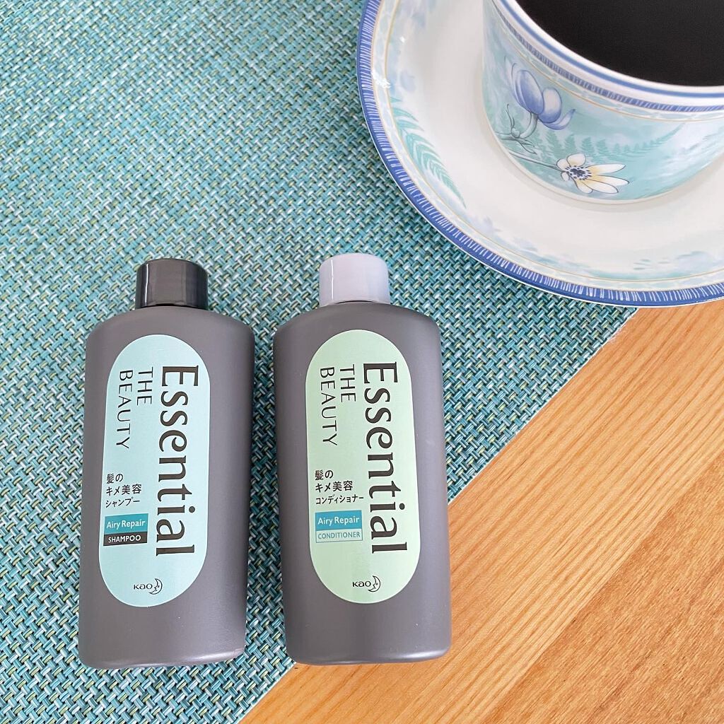 THE BEAUTY 髪のキメ美容シャンプー/コンディショナー<エアリーリペア> /エッセンシャル/シャンプー・コンディショナーを使ったクチコミ(4枚目)