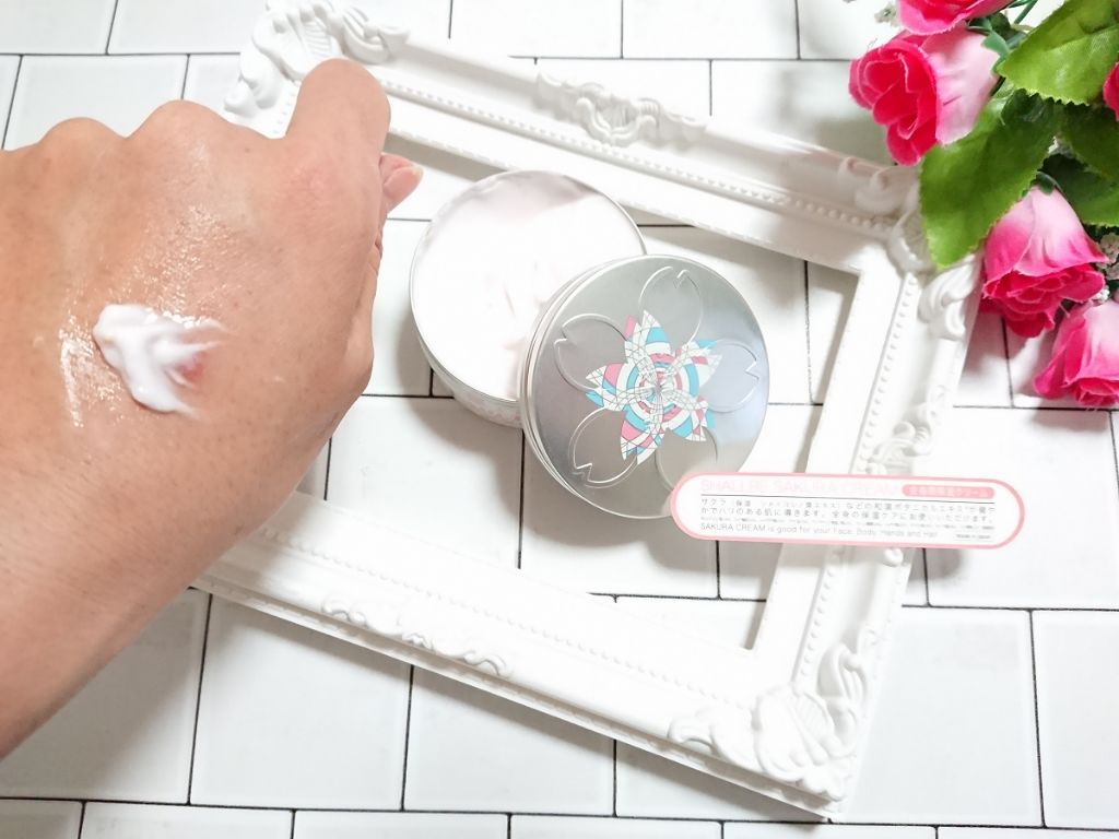SAKURA CREAM/SHALLBE(シャルビー)/ハンドクリームを使ったクチコミ(2枚目)
