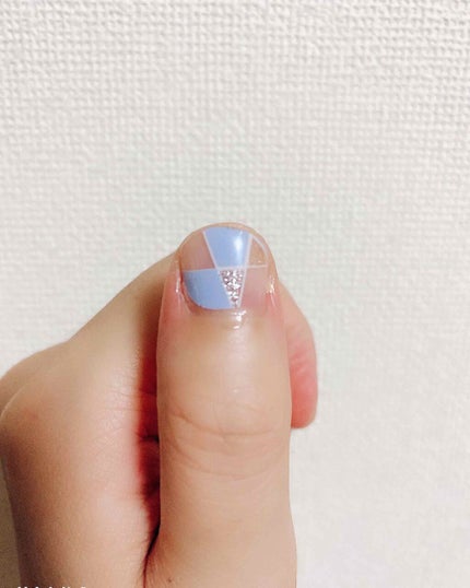 ネイルシール/Qoo10/ネイルシールを使ったクチコミ(2枚目)