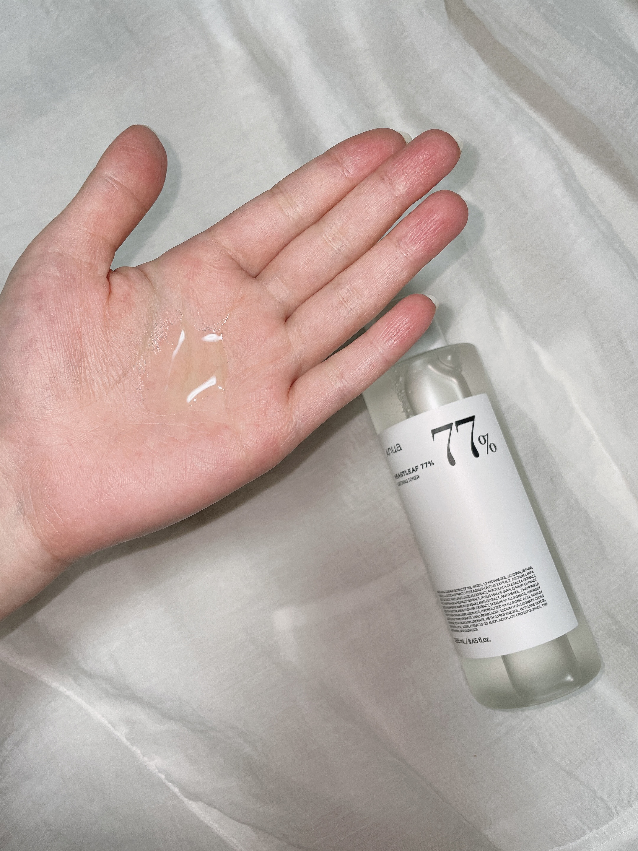 ドクダミ 77 スージングトナー/Anua/化粧水を使ったクチコミ（3枚目）