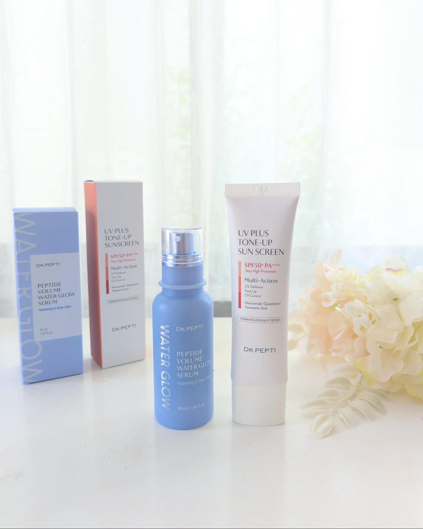 ペプチドボリュームウォーターグローセラム/DR.PEPTI/美容液を使ったクチコミ(7枚目)