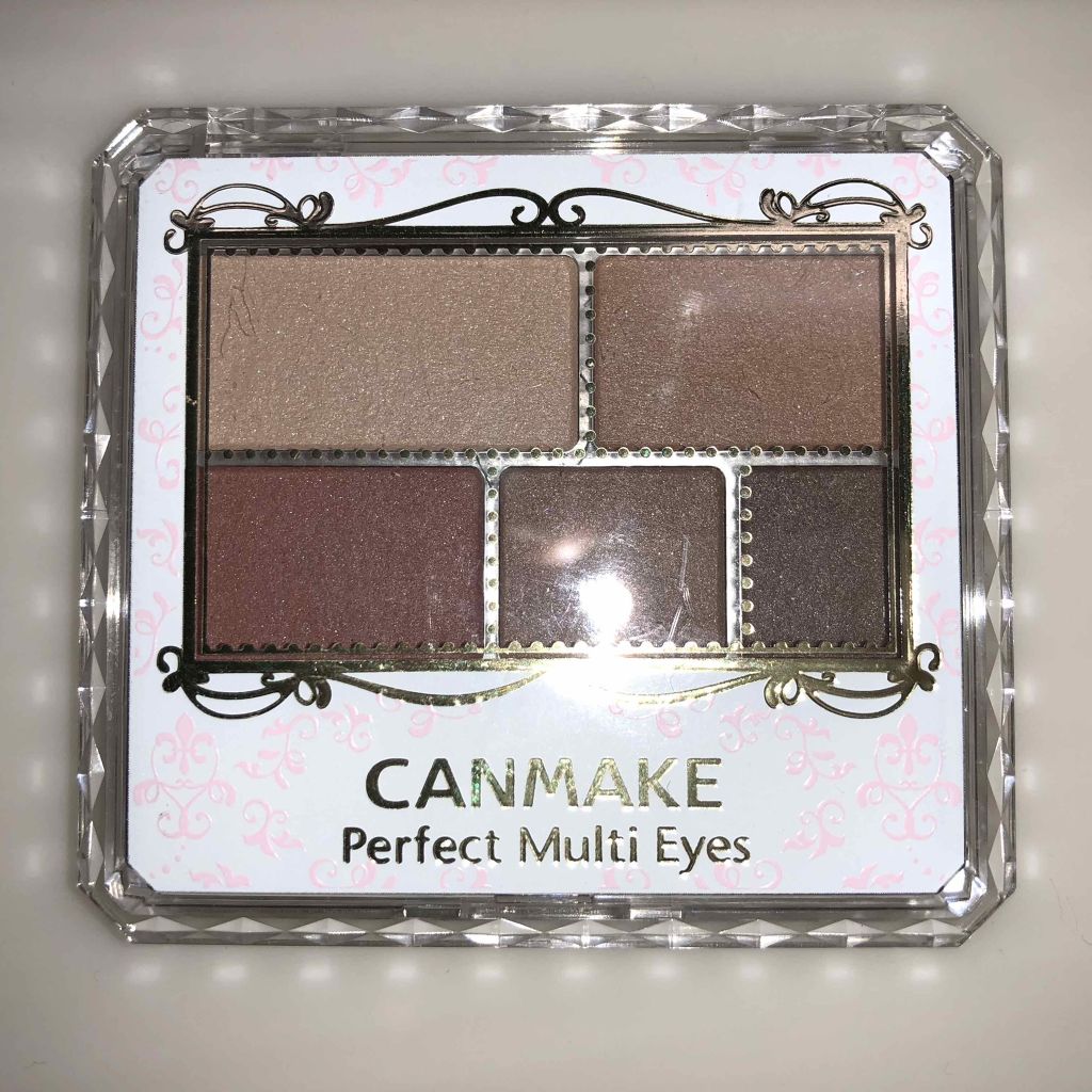 パーフェクトマルチアイズ/キャンメイク/アイシャドウパレットを使ったクチコミ(1枚目)