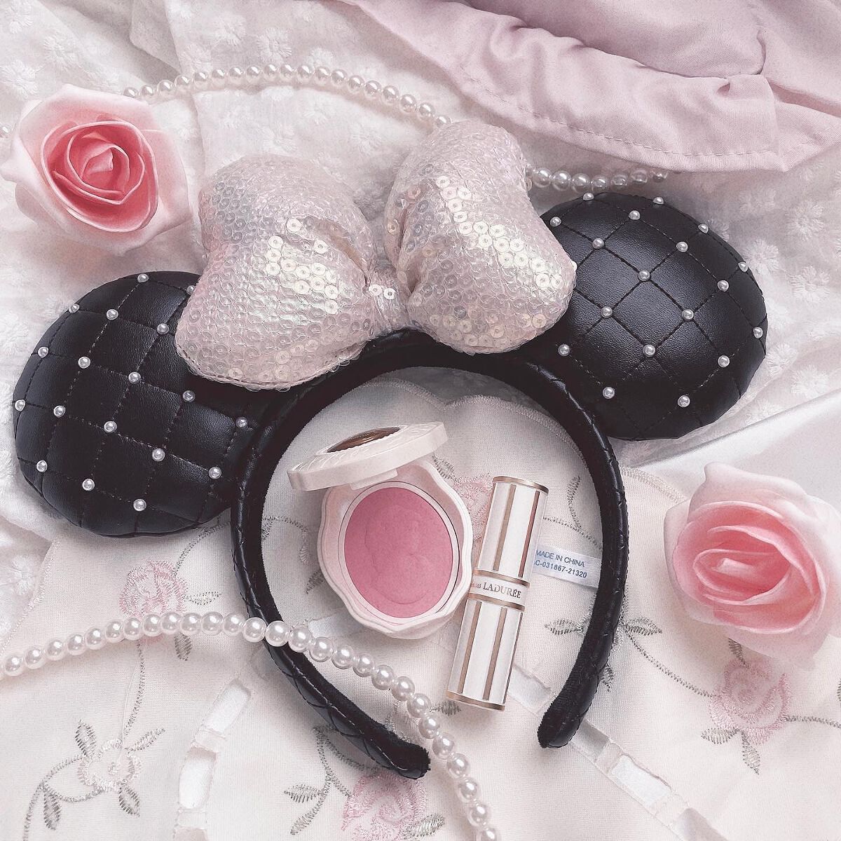 プレスト チークカラー N/レ・メルヴェイユーズ ラデュレ/パウダーチークを使ったクチコミ(1枚目)