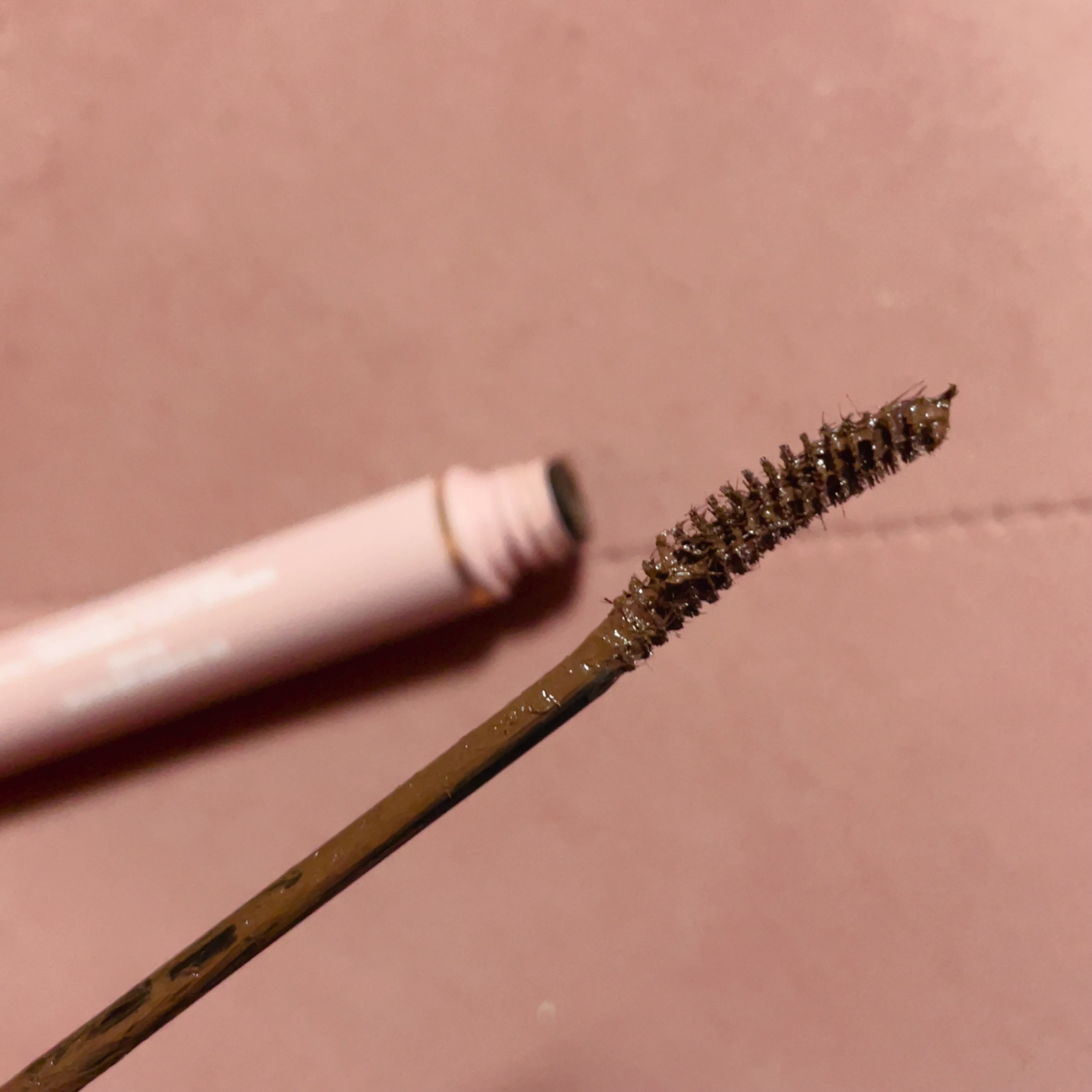 MD インスパイアロングラッシュ カーリングマスカラ ブラウン/mude./マスカラを使ったクチコミ（2枚目）