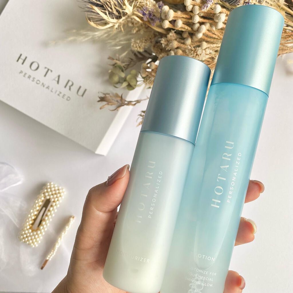 HOTARU PERSONALIZED LOTION/MOISTURIZER /HOTARU PERSONALIZED/スキンケアキットを使ったクチコミ(5枚目)