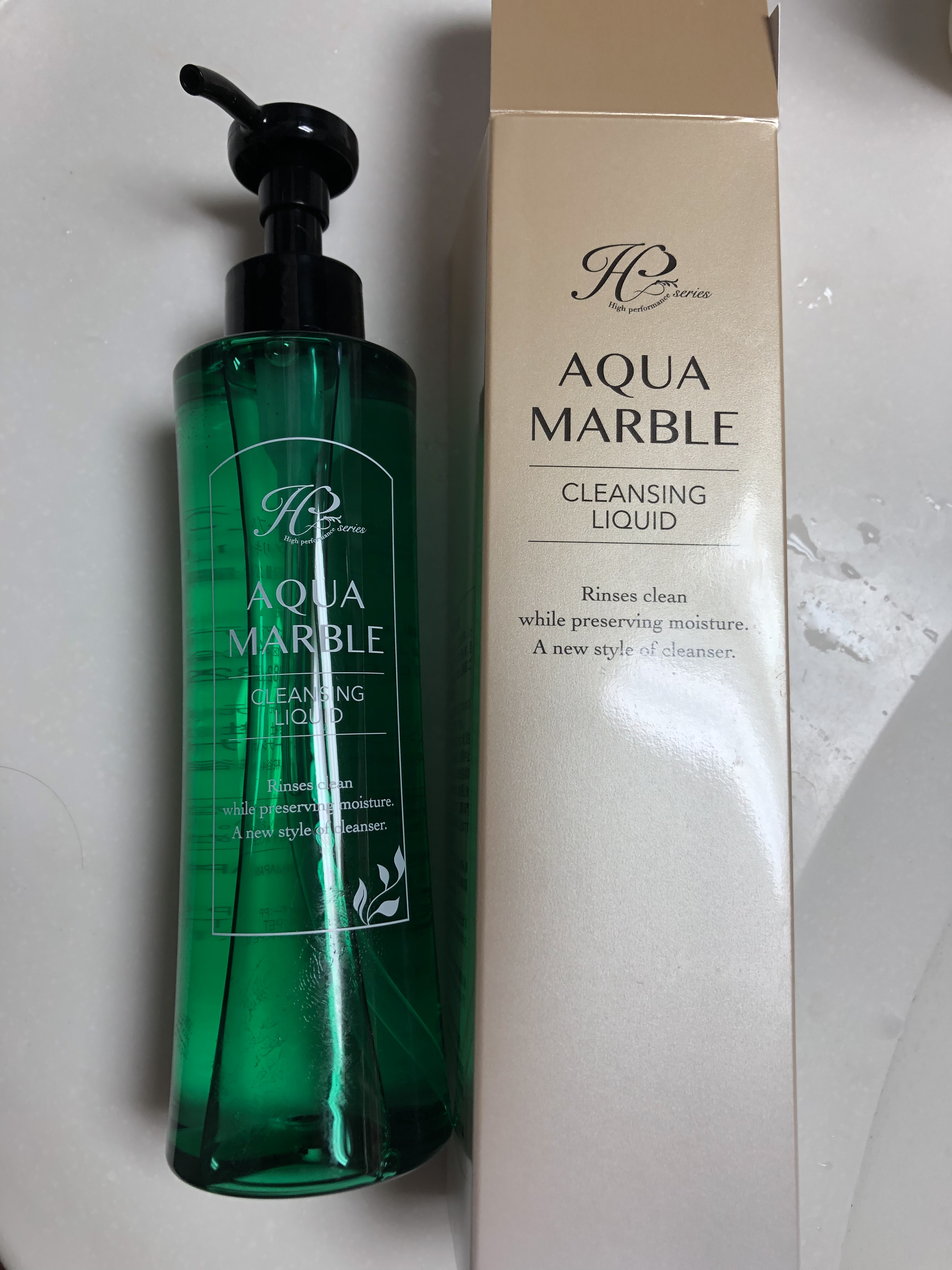 アクアマーブル クレンジング リキッド/idea/クレンジングウォーターを使ったクチコミ（1枚目）