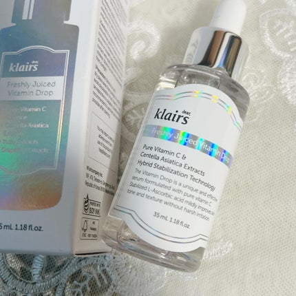 フレッシュリージュースドビタミンドロップ(35ml)/Klairs/美容液を使ったクチコミ(6枚目)