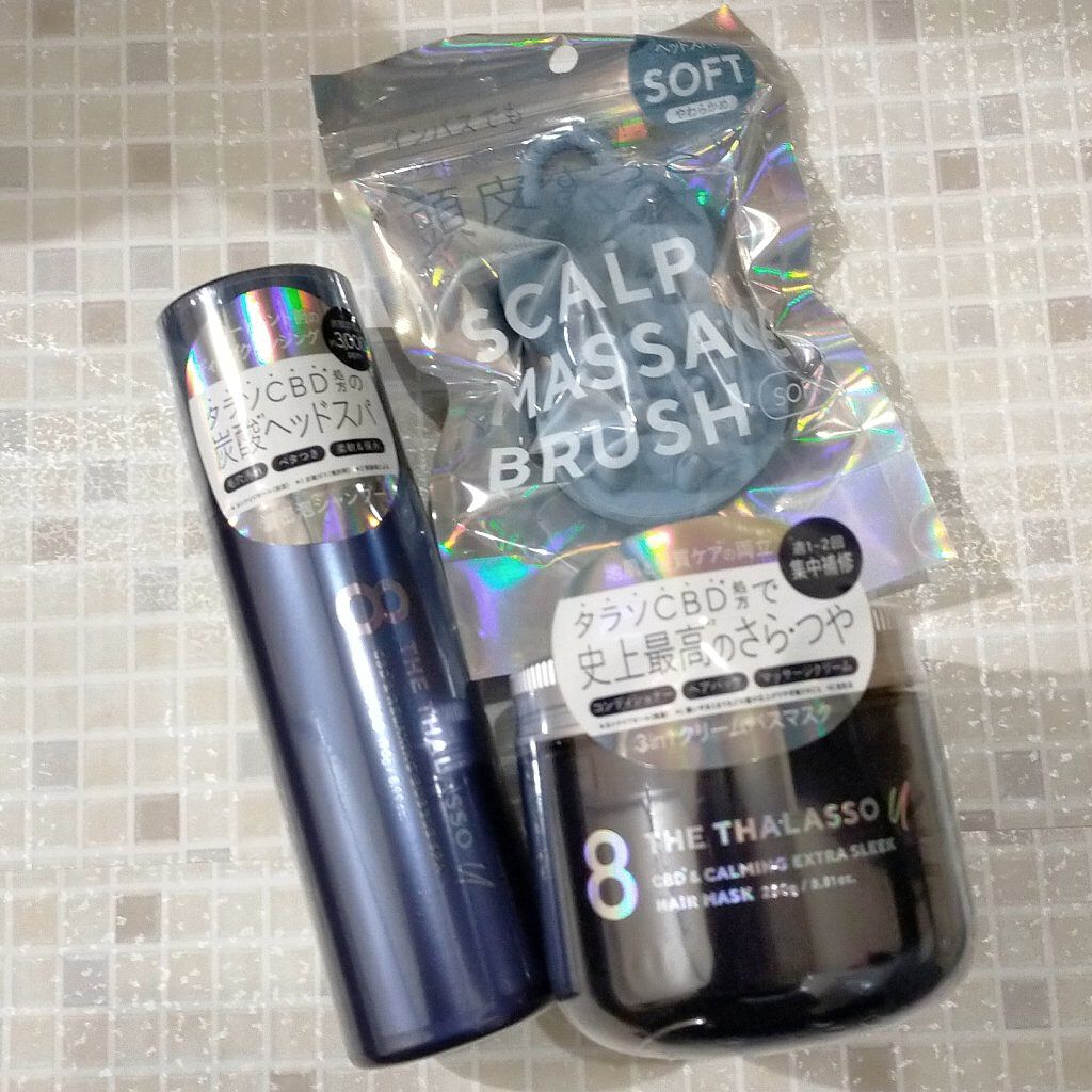 エイトザタラソ ユー CBD＆リラクシング バブルスパ 炭酸泡シャンプー/エイトザタラソ/市販シャンプーを使ったクチコミ（1枚目）