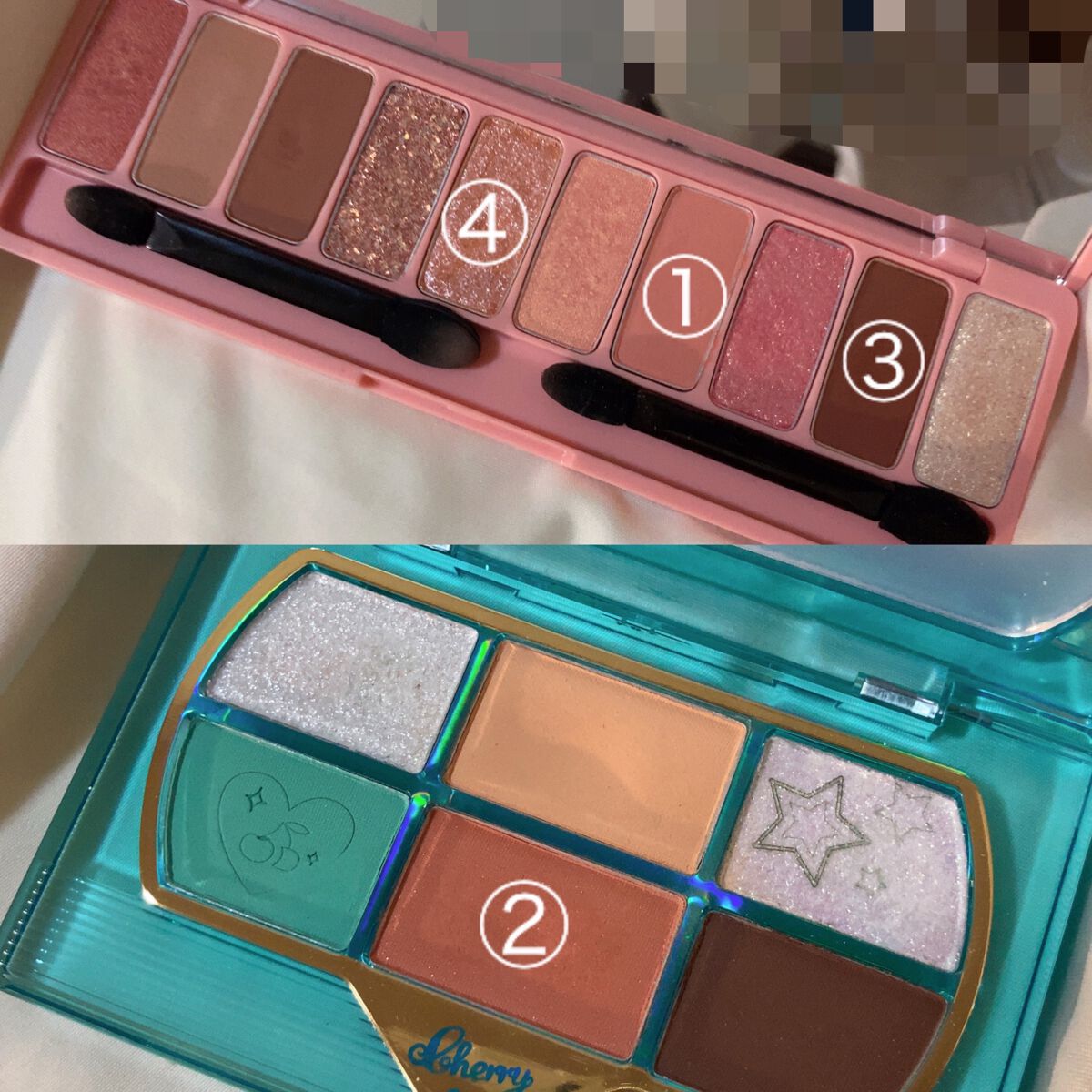 プレイカラー アイシャドウ/ETUDE/アイシャドウパレットを使ったクチコミ(4枚目)