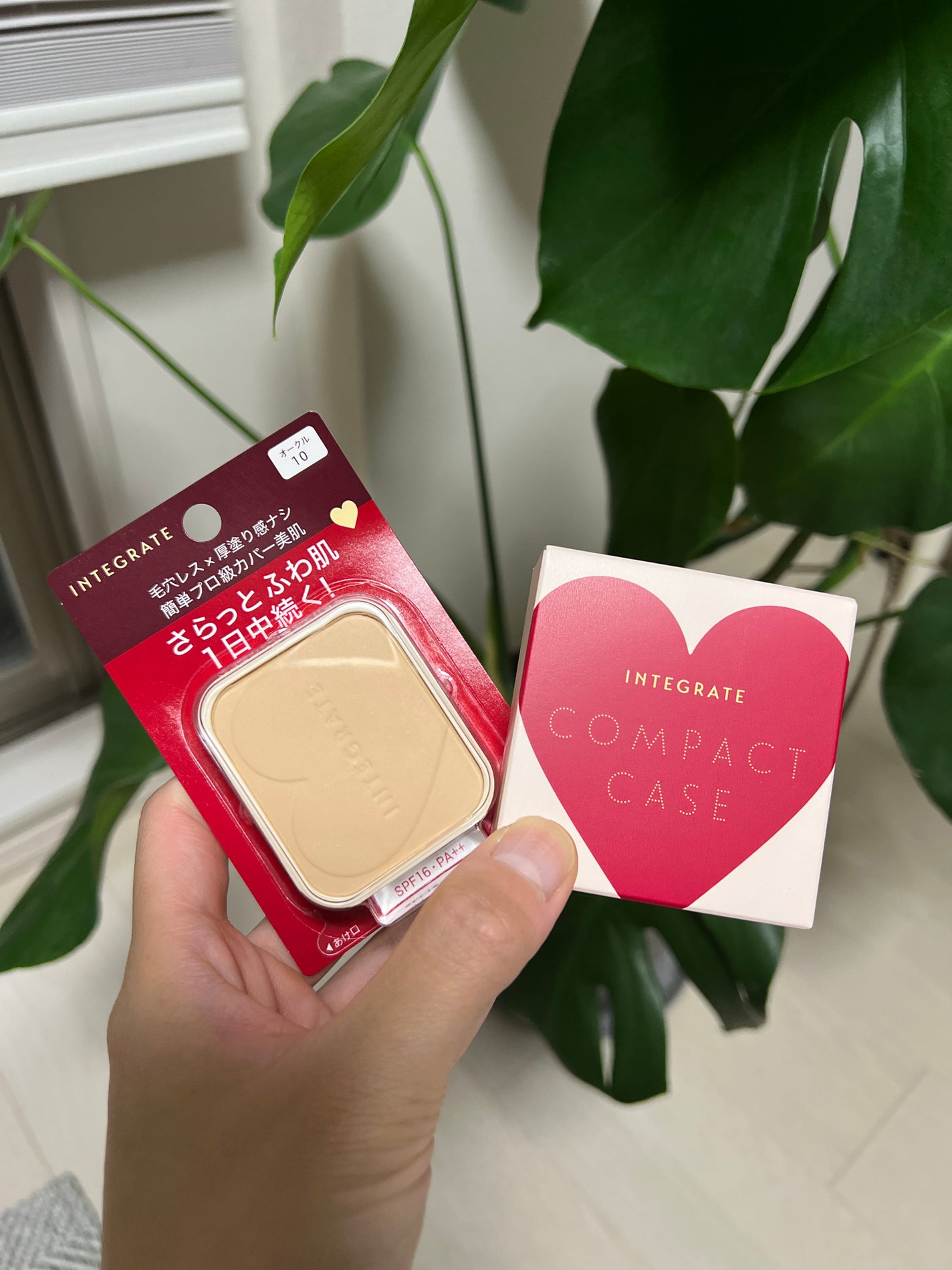 プロフィニッシュファンデーション/インテグレート/パウダーファンデーションを使ったクチコミ(1枚目)