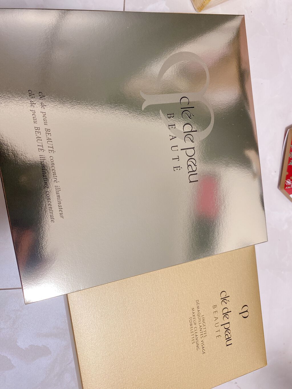 コンサントレイリュミナトゥール/クレ・ド・ポー ボーテ/スキンケアキットを使ったクチコミ(1枚目)