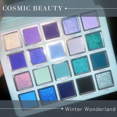 Winter Wonderland Palette/Cosmic Beauty/パウダーアイシャドウを使ったクチコミ（1枚目）