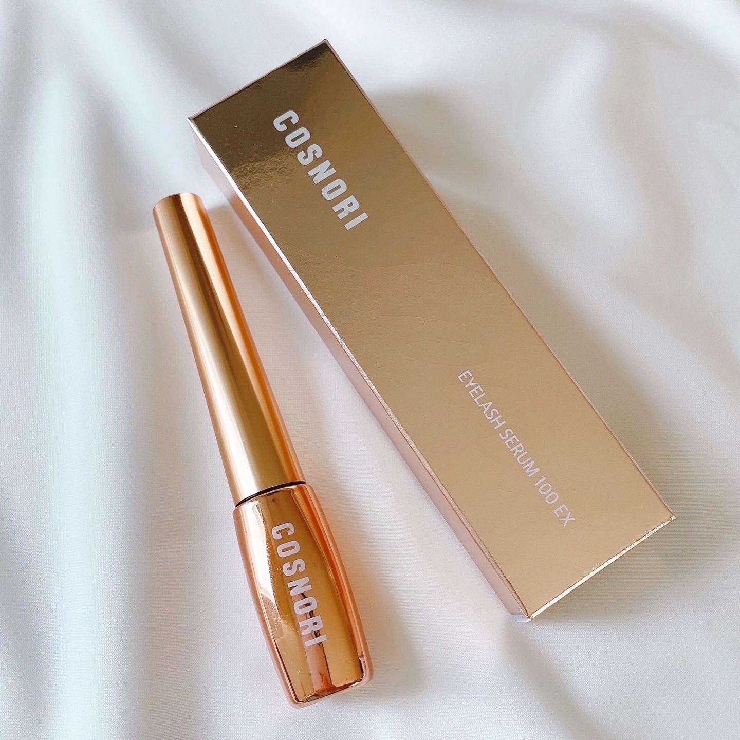 アイラッシュセラム100EX/COSNORI/まつげ美容液を使ったクチコミ（1枚目）