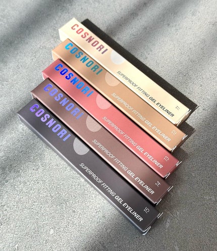 スーパープルーフ フィッティング ジェルアイライナー/COSNORI/ジェルアイライナーを使ったクチコミ(6枚目)