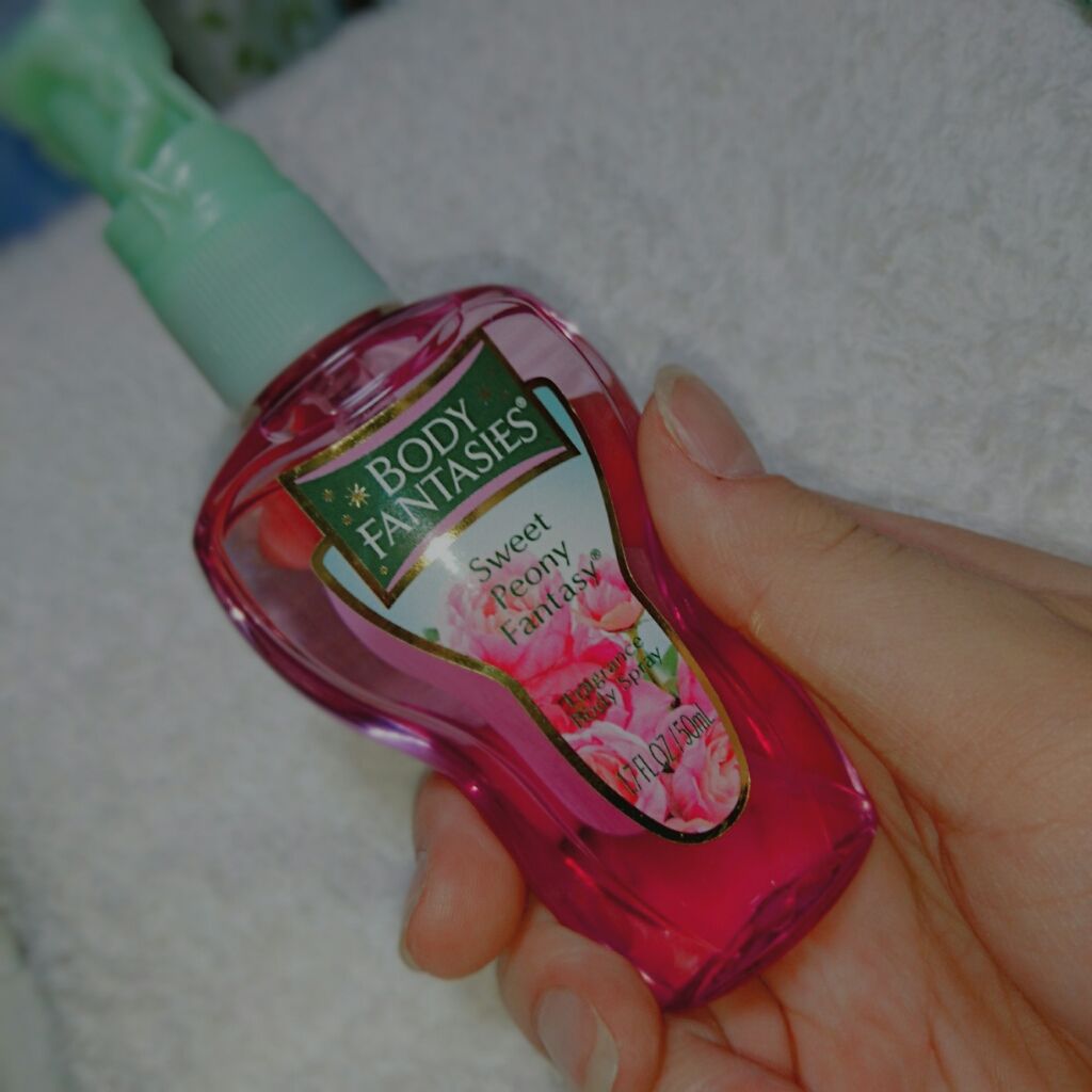 ボディスプレー スウィートピオニー/ボディファンタジー/香水(レディース)を使ったクチコミ（1枚目）