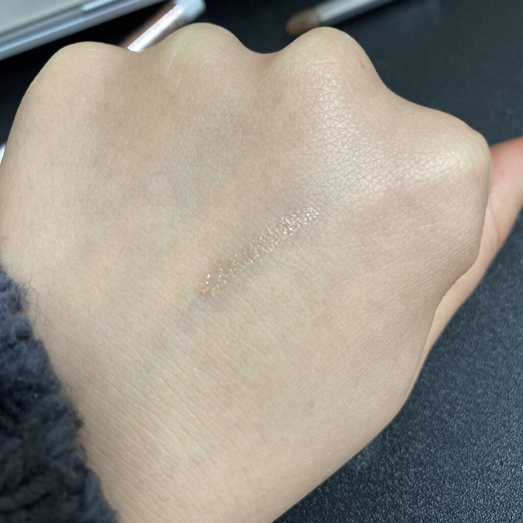  クリーミータッチパール 02 ホリデーベージュ/キャンメイク/ペンシルアイライナーを使ったクチコミ（2枚目）