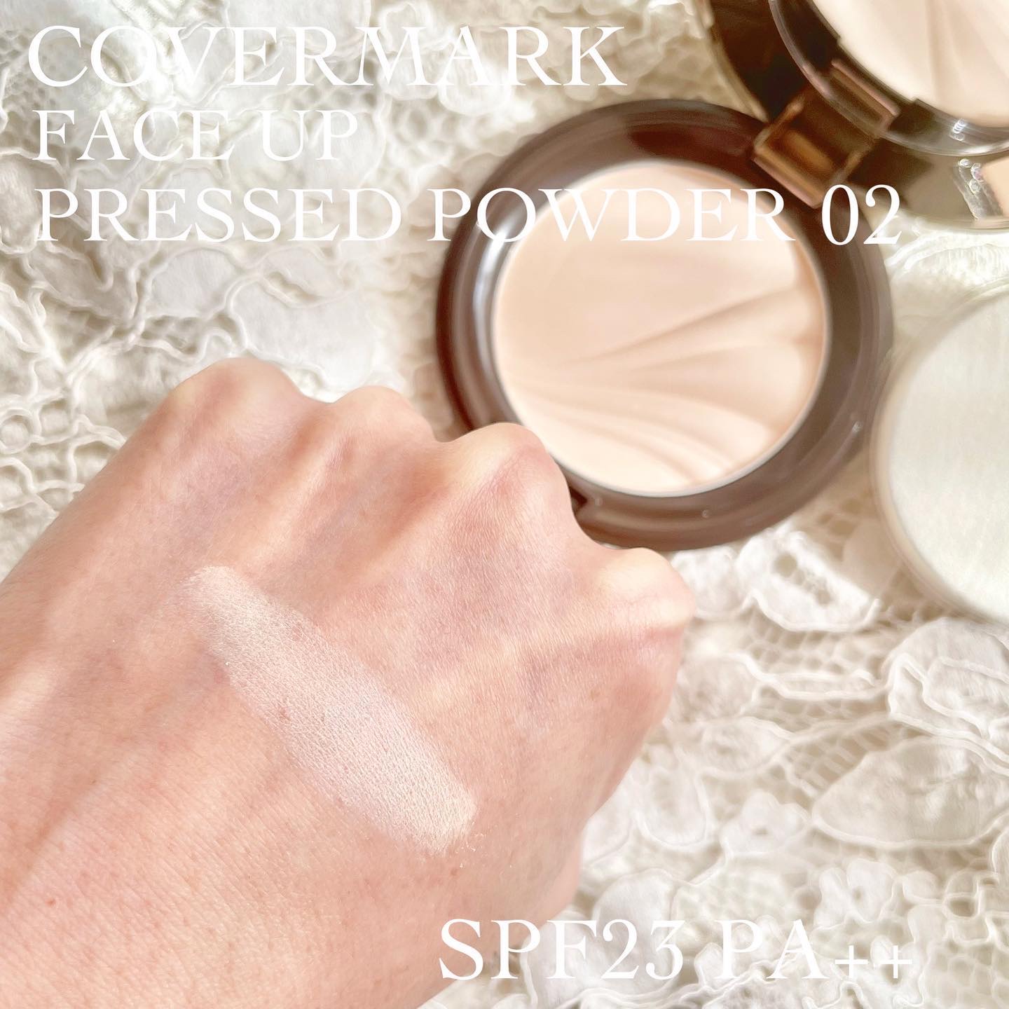 フェイスアップ プレストパウダー SPF23 / PA++/COVERMARK/プレストパウダーを使ったクチコミ（3枚目）