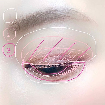 クチュールシャドウ 11 ROMANTIC VEIL/A’pieu/単色アイシャドウを使ったクチコミ(2枚目)